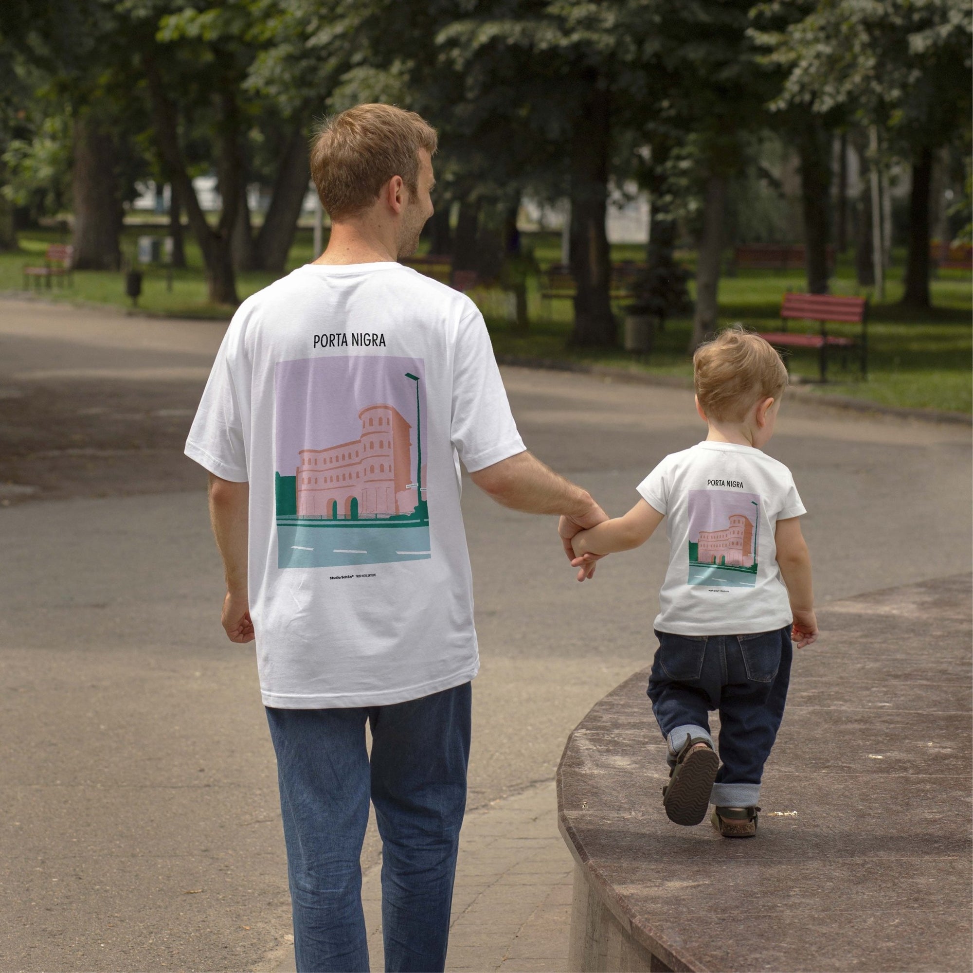 Kinder Organic T-Shirt PORTA NIGRA Trier Kollektion - Studio Schön®