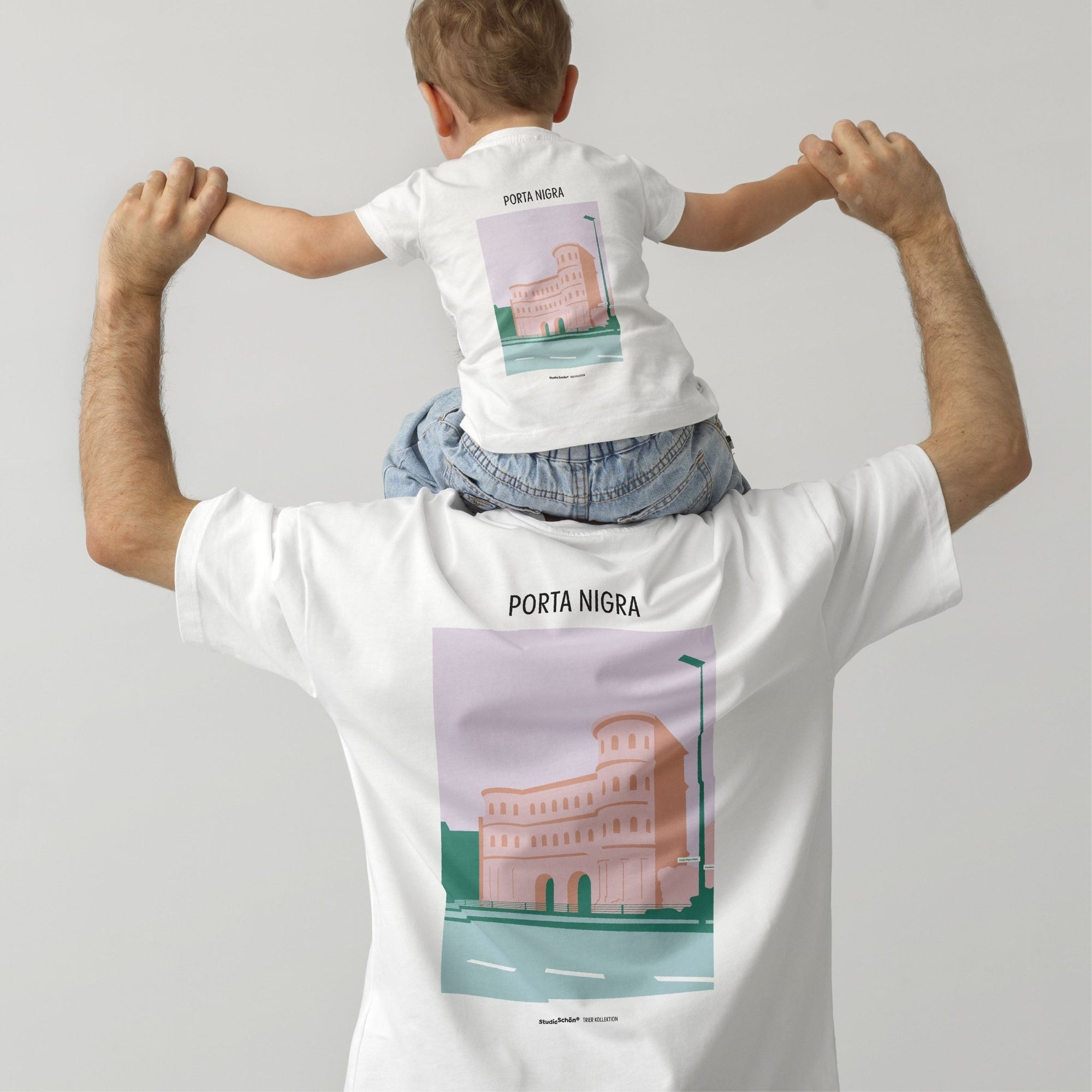 Kinder Organic T-Shirt PORTA NIGRA Trier Kollektion - Studio Schön®