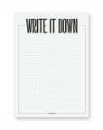 NOTIZEN – NOTIZBLOCK Write it down - Studio Schön®