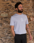 Organic T-Shirt ALL FEELINGS ARE WELCOME Stick | unisex | Lavendel - Studio Schön®