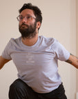 Organic T-Shirt ALL FEELINGS ARE WELCOME Stick | unisex | Lavendel - Studio Schön®