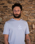 Organic T-Shirt ALL FEELINGS ARE WELCOME Stick | unisex | Lavendel - Studio Schön®