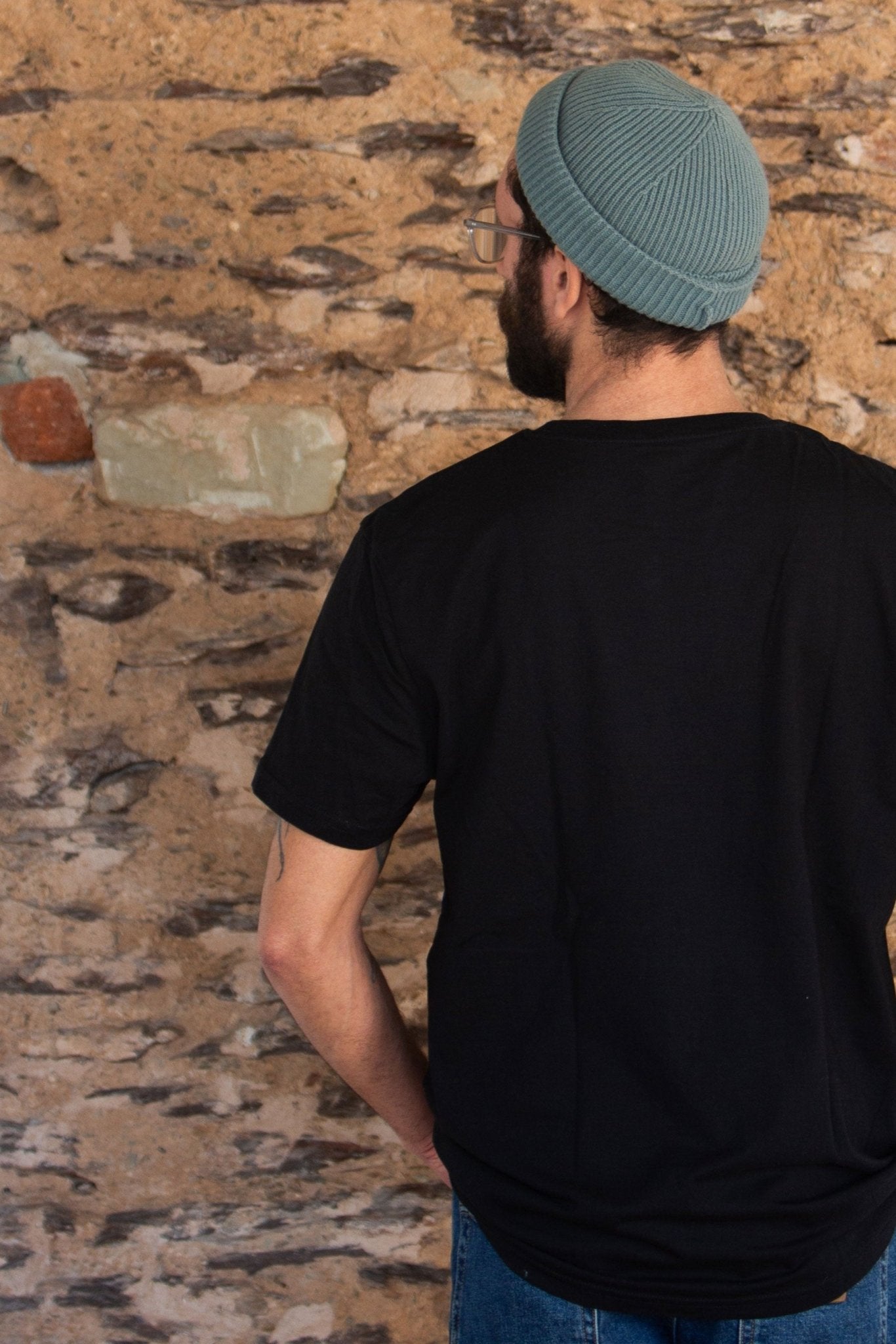 Organic T-Shirt ALL FEELINGS ARE WELCOME Stick | unisex | Schwarz - Studio Schön®