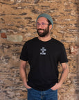 Organic T-Shirt ALL FEELINGS ARE WELCOME Stick | unisex | Schwarz - Studio Schön®