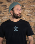 Organic T-Shirt ALL FEELINGS ARE WELCOME Stick | unisex | Schwarz - Studio Schön®