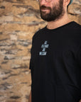 Organic T-Shirt ALL FEELINGS ARE WELCOME Stick | unisex | Schwarz - Studio Schön®