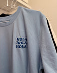 Organic T-Shirt HOLA Stick | unisex | Hellblau - Studio Schön®