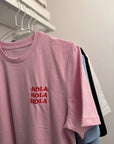 Organic T-Shirt HOLA Stick | unisex | Rosa - Studio Schön®