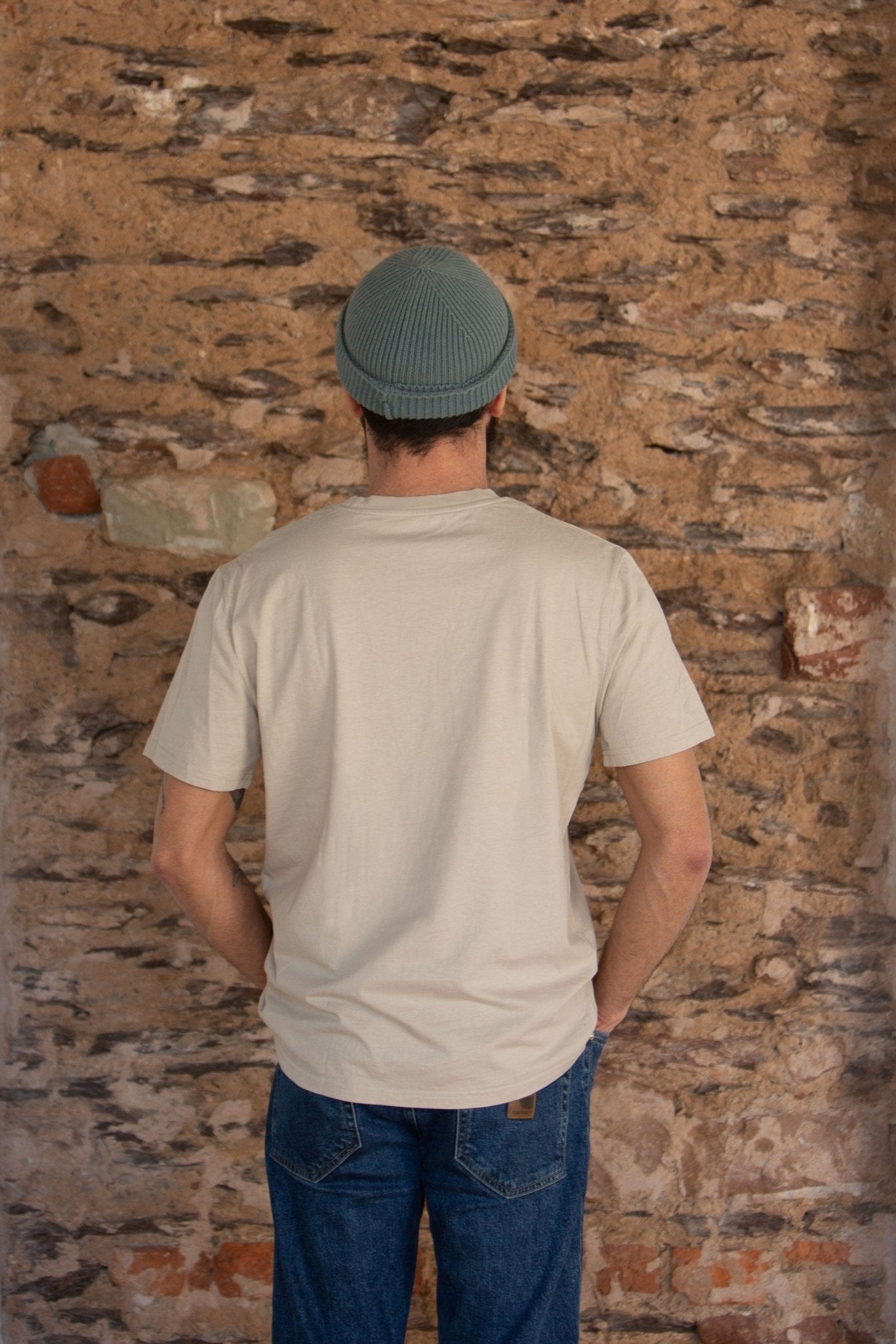 Organic T-Shirt SONNE MOND STERNE Stick | unisex | Kaffee - Studio Schön®