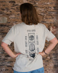 Organic T-Shirt STAY OPEN | unisex | Kaffee - Studio Schön®