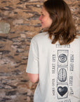 Organic T-Shirt STAY OPEN | unisex | Kaffee - Studio Schön®