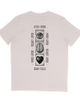 Organic T-Shirt STAY OPEN | unisex | Vintage White - Studio Schön®