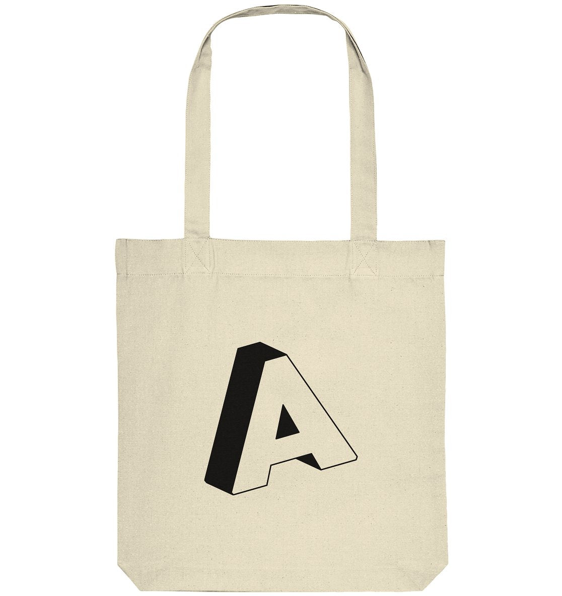 ACCESSOIRES – Organic Bag BUCHSTABE A - Studio Schön®