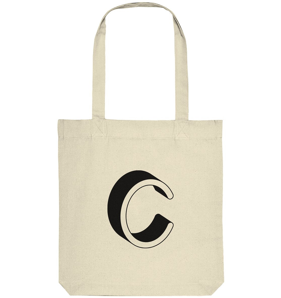 ACCESSOIRES – Organic Bag BUCHSTABE C - Studio Schön®