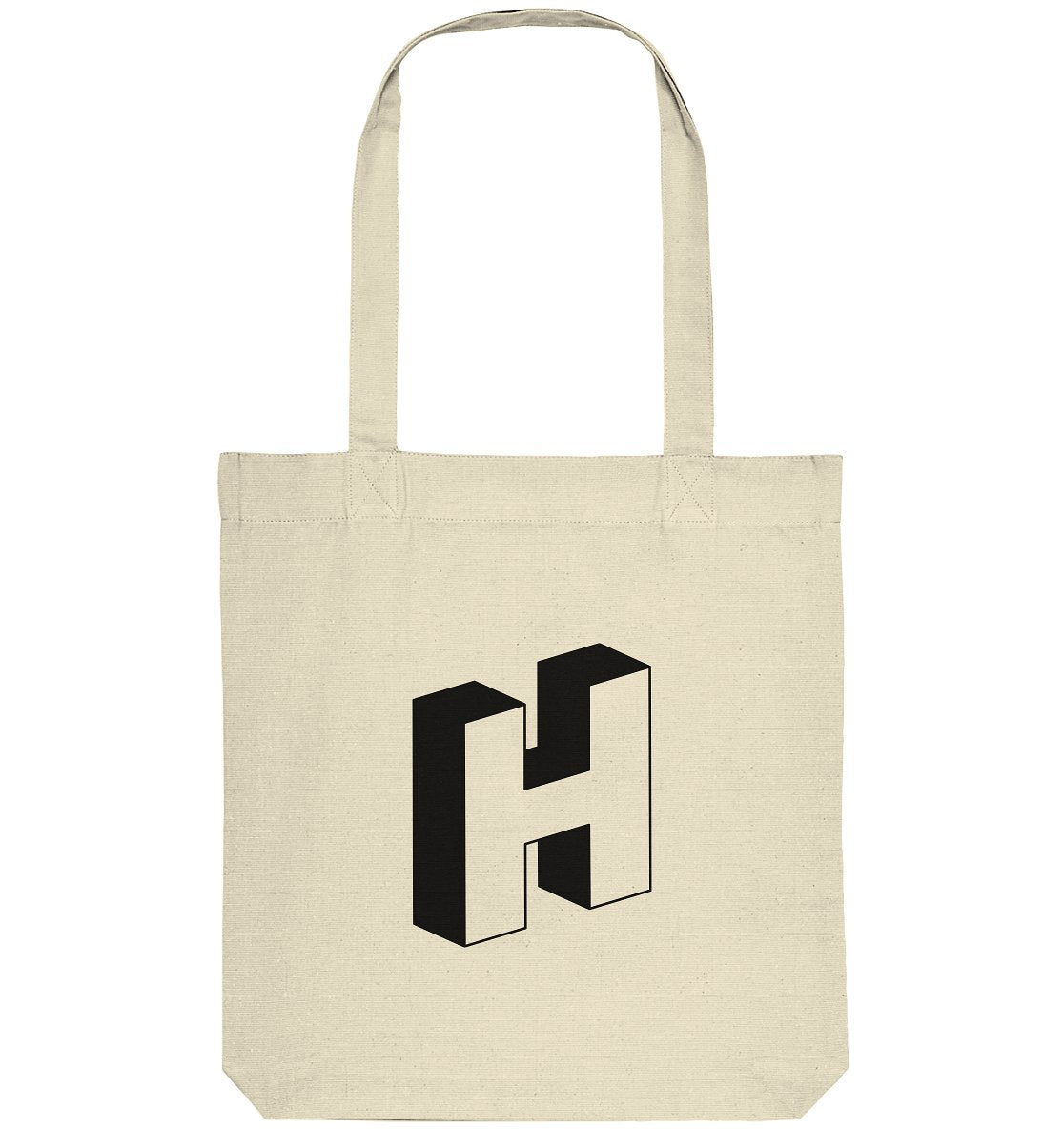 ACCESSOIRES – Organic Bag BUCHSTABE H - Studio Schön®