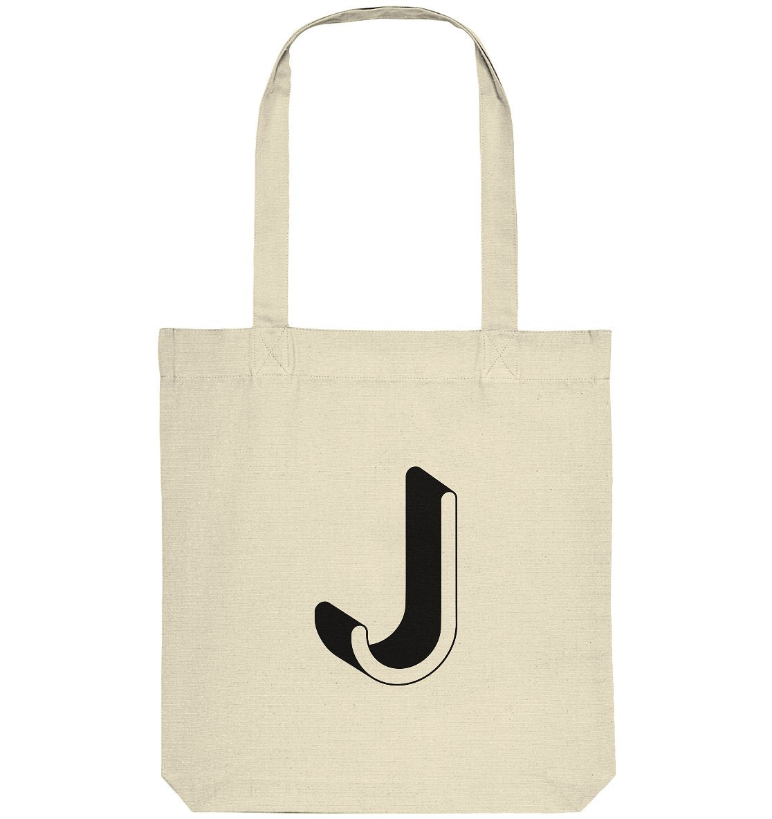 ACCESSOIRES – Organic Bag BUCHSTABE J - Studio Schön®