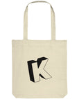 ACCESSOIRES – Organic Bag BUCHSTABE K - Studio Schön®