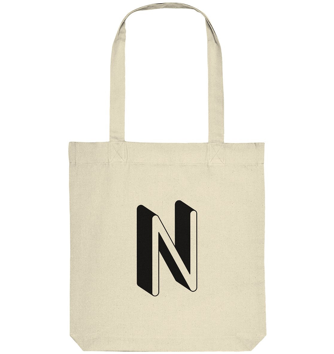 ACCESSOIRES – Organic Bag BUCHSTABE N - Studio Schön®