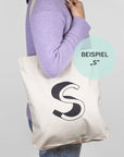 ACCESSOIRES – Organic Bag BUCHSTABE Q - Studio Schön®