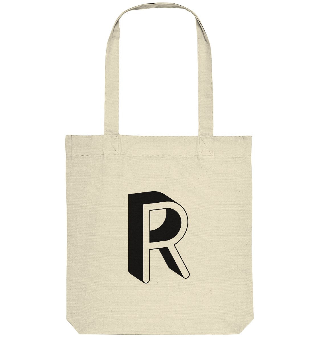ACCESSOIRES – Organic Bag BUCHSTABE R - Studio Schön®