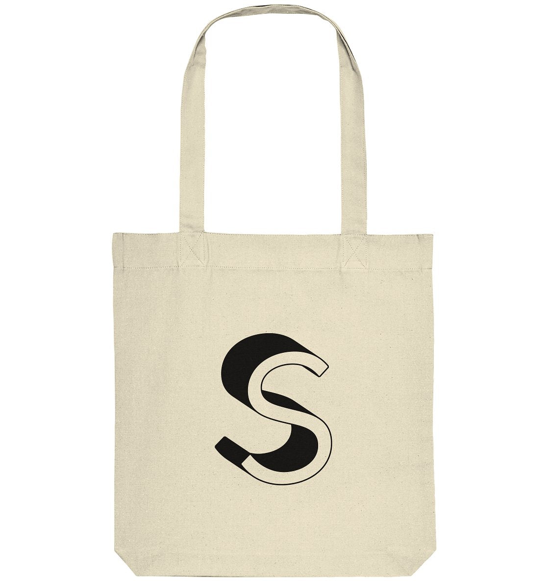 ACCESSOIRES – Organic Bag BUCHSTABE S - Studio Schön®