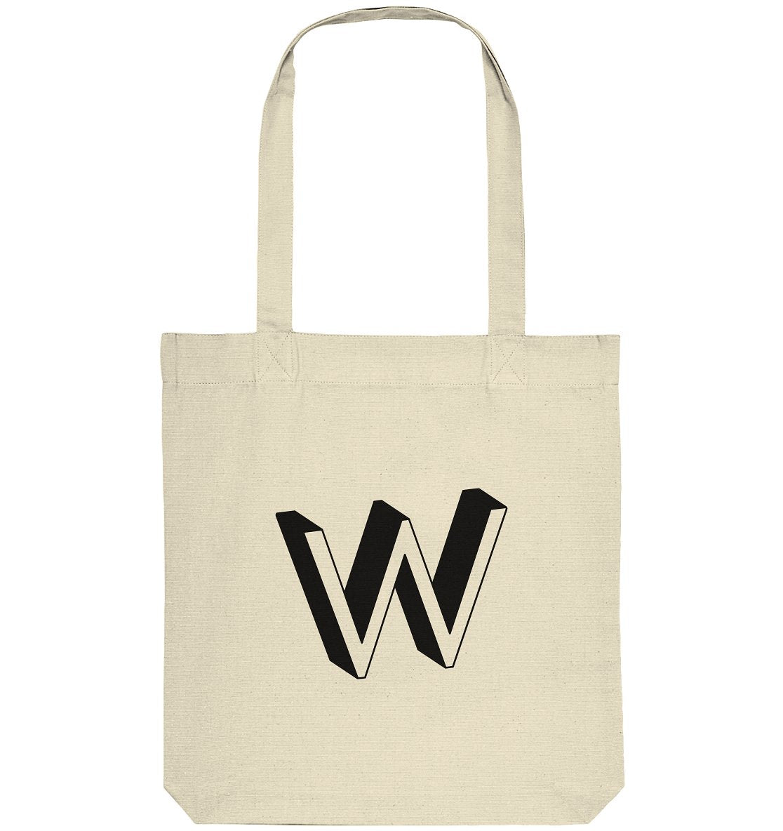 ACCESSOIRES – Organic Bag BUCHSTABE W - Studio Schön®