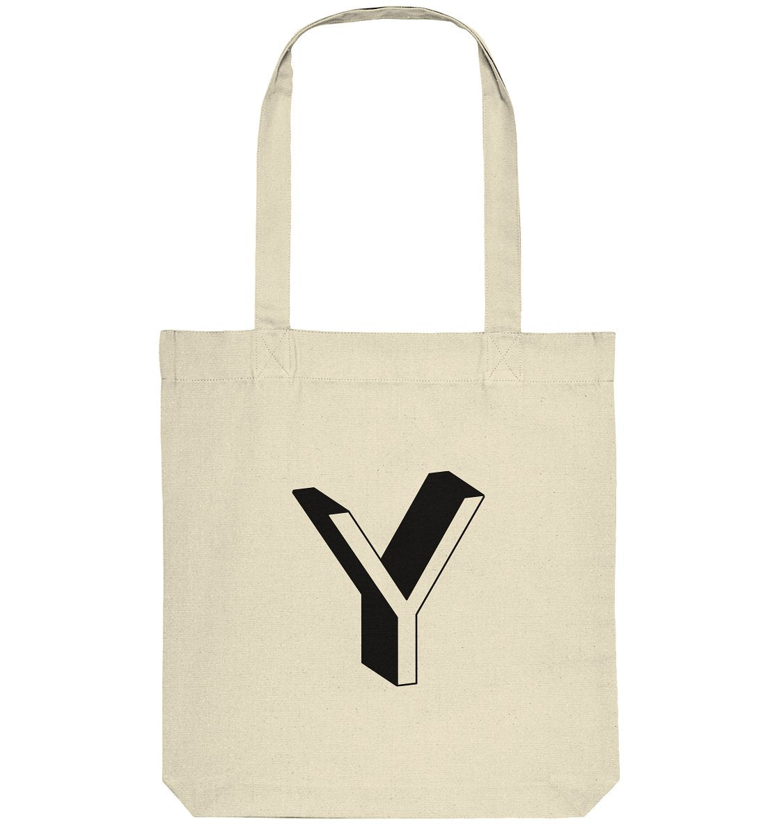ACCESSOIRES – Organic Bag BUCHSTABE Y - Studio Schön®