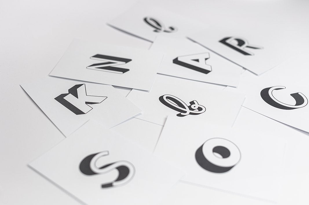 KARTE ABC – BUCHSTABE D - Studio Schön®