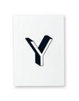 KARTE ABC – BUCHSTABE Y - Studio Schön®