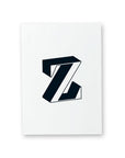 KARTE ABC – BUCHSTABE Z - Studio Schön®