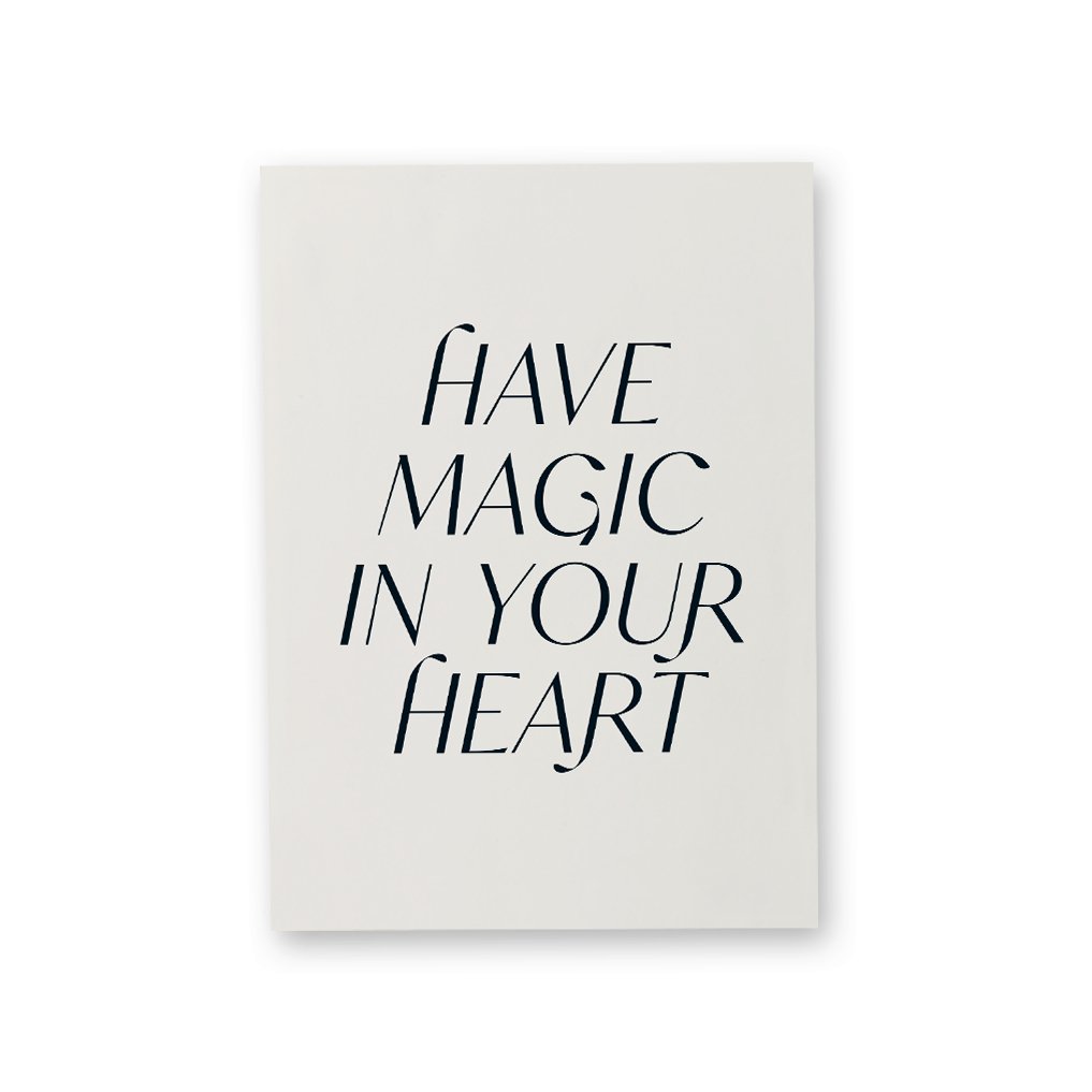 KARTE GOOD & BAD VIBES #6 HAVE MAGIC IN YOUR HEART - Studio Schön®