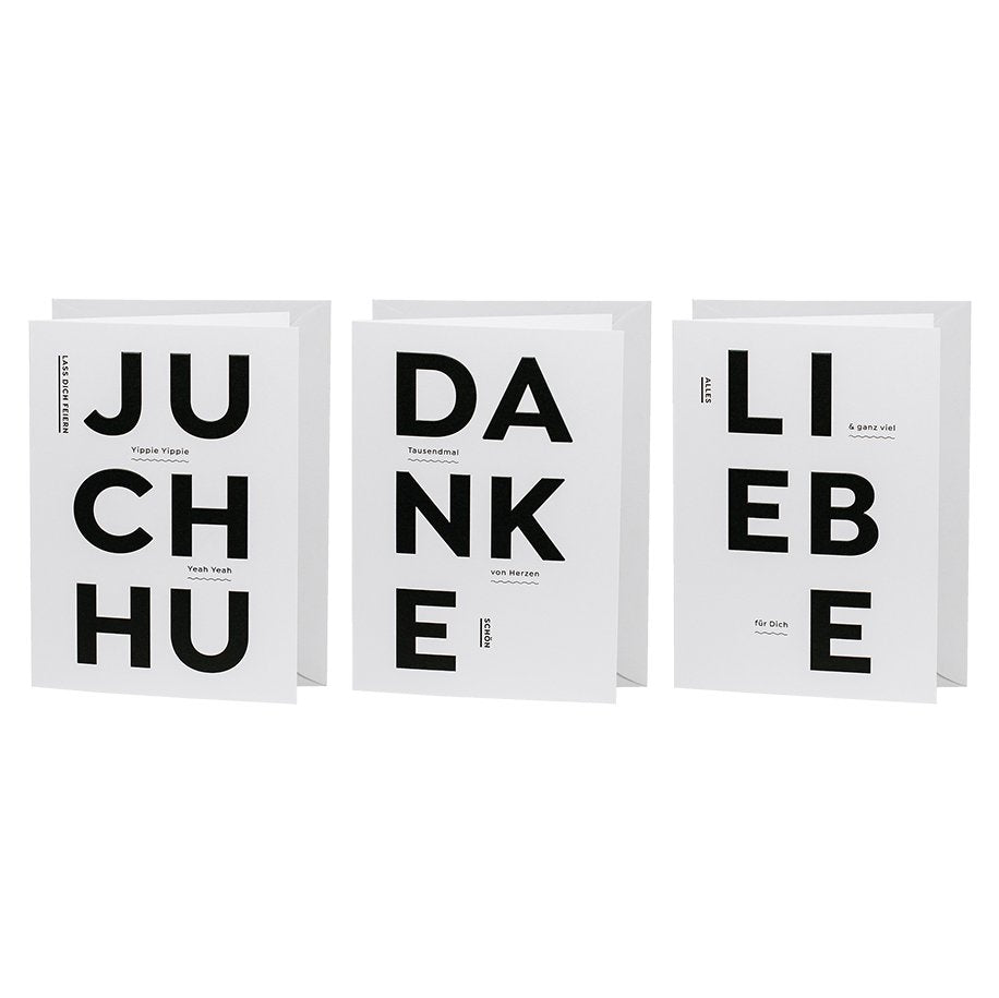 KARTENSET POSITIVE WORTE