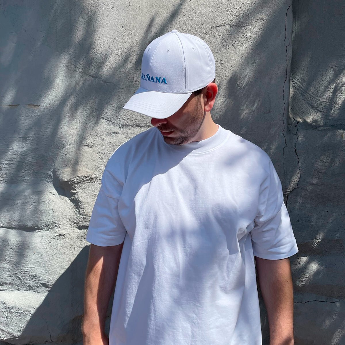 Organic Basecap MAÑANA Stick | Cap Weiß - Studio Schön®