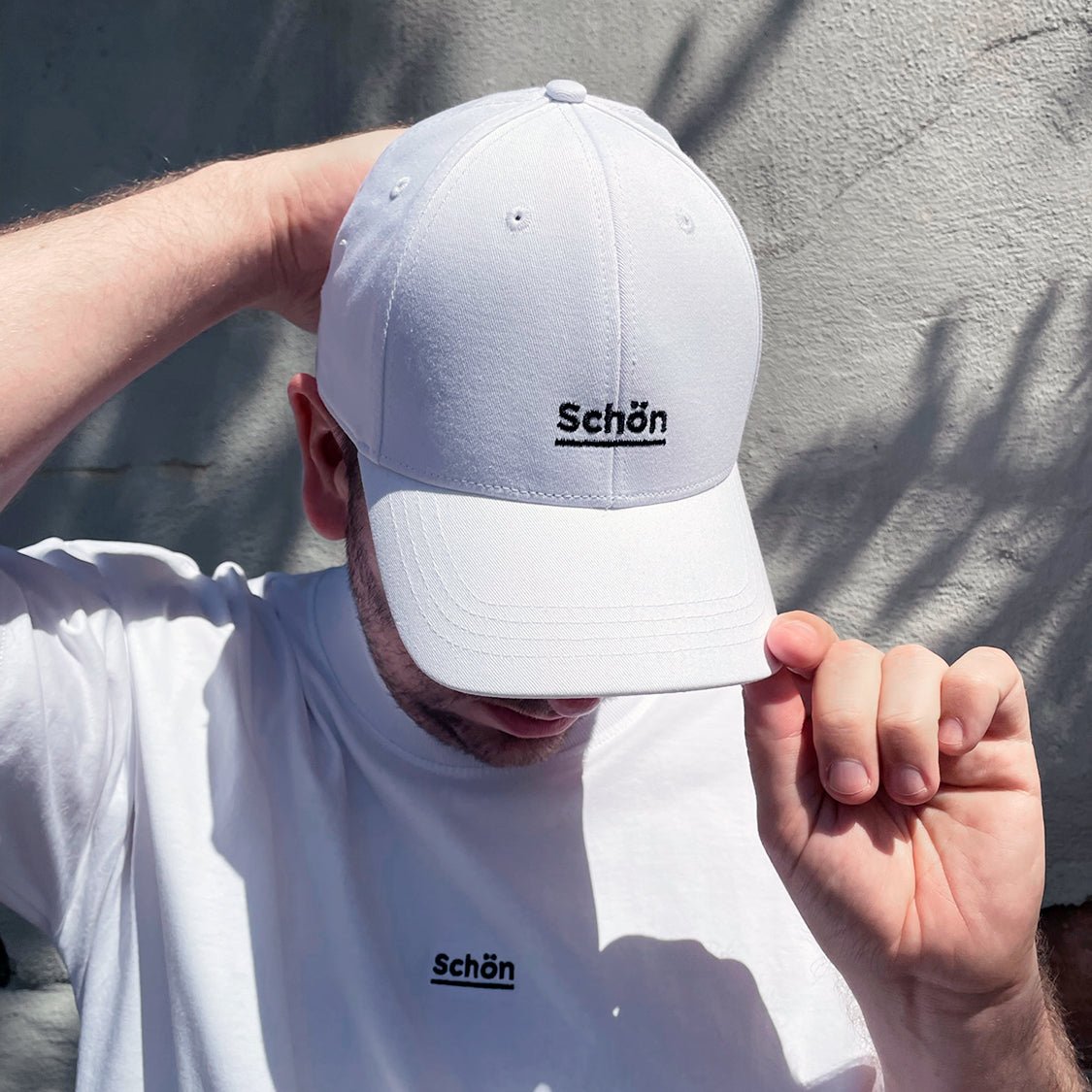 Organic Basecap SCHÖN Stick | Cap Weiß - Studio Schön®
