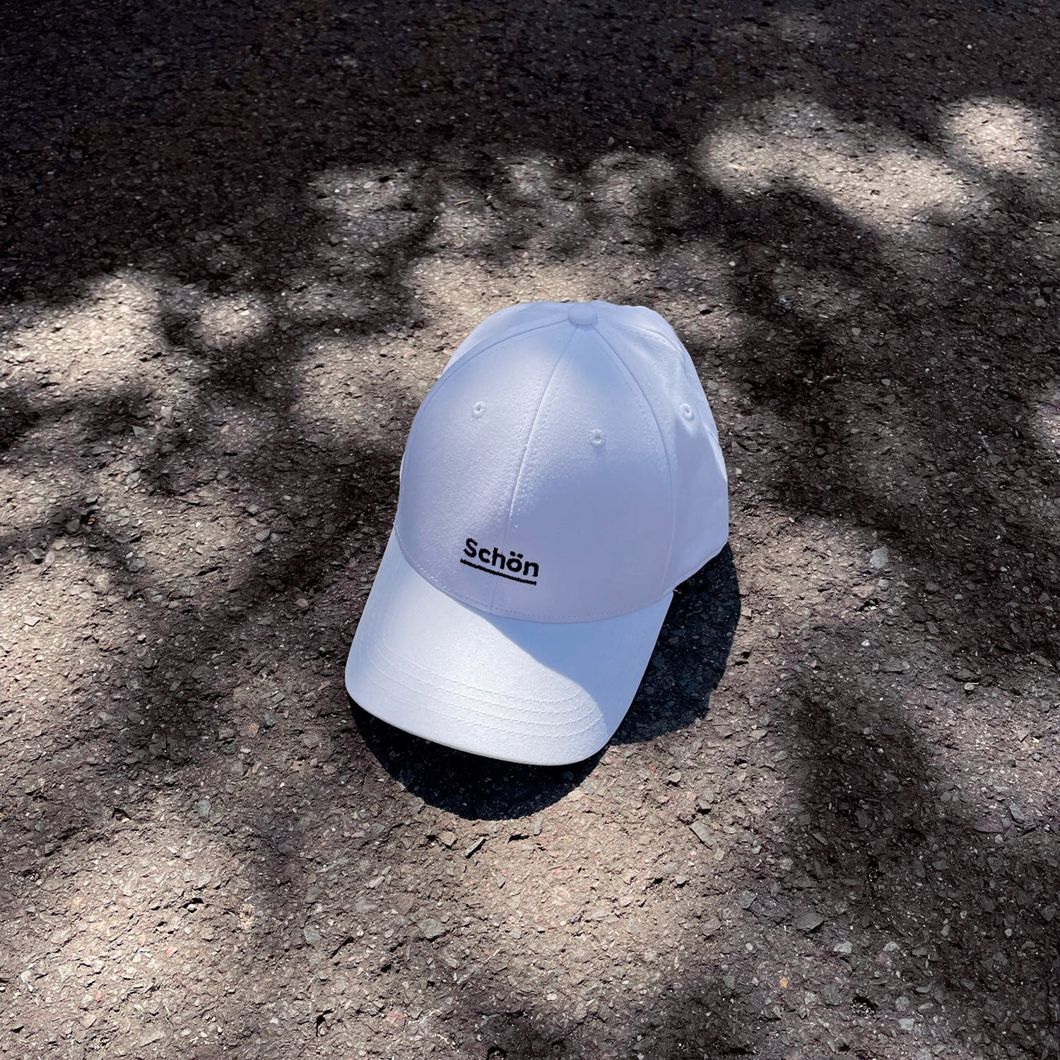 Organic Basecap SCHÖN Stick | Cap Weiß - Studio Schön®