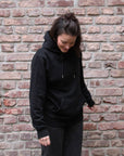 Organic Hoodie SCHÖN Stick | unisex | Schwarz - Studio Schön®