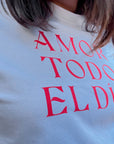 Organic T-Shirt AMOR TODO EL DÍA | unisex | Weiß - Studio Schön®