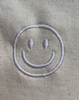 Organic T-Shirt Smiley Stick Weiß | unisex | Natural - Studio Schön®