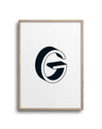 POSTER ABC – BUCHSTABE G - Studio Schön®