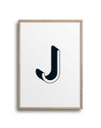 POSTER ABC – BUCHSTABE J - Studio Schön®