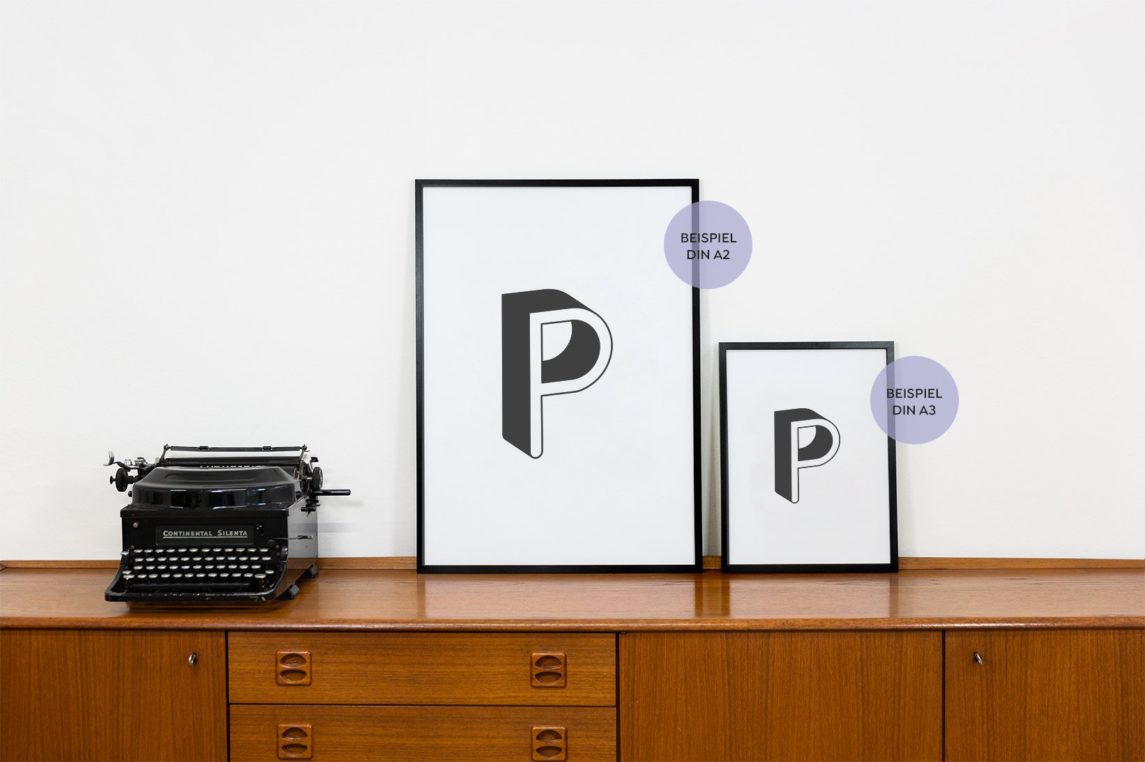 POSTER ABC – BUCHSTABE P - Studio Schön®