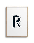 POSTER ABC – BUCHSTABE R - Studio Schön®