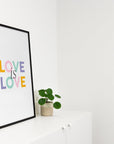 POSTER STATEMENTS – LOVE IS LOVE - Studio Schön®