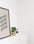 POSTER STATEMENTS – LOVE LOVE LOVE LOVE - Studio Schön®