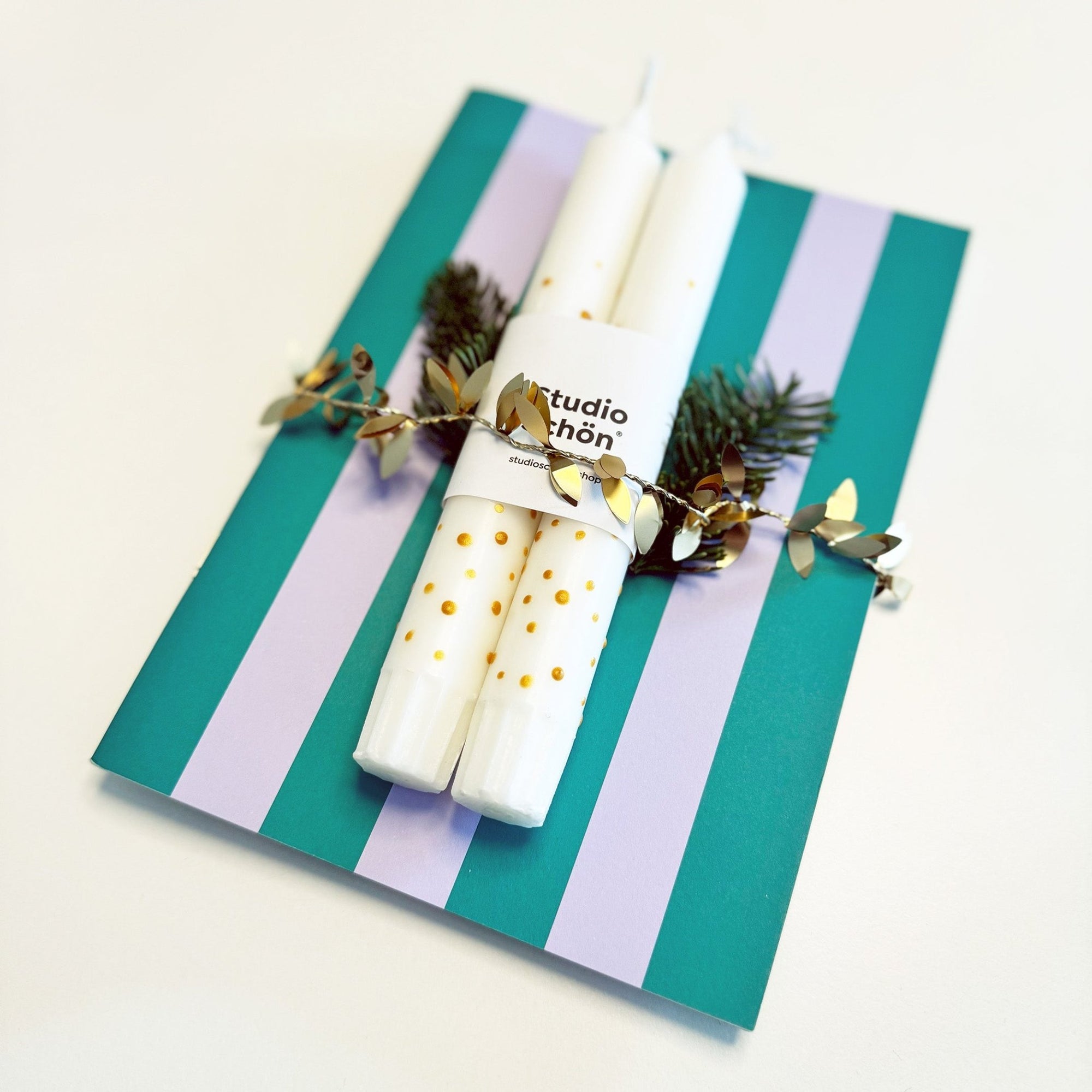 ACCESSOIRES – Kerzen 2er Set 8 - Studio Schön®