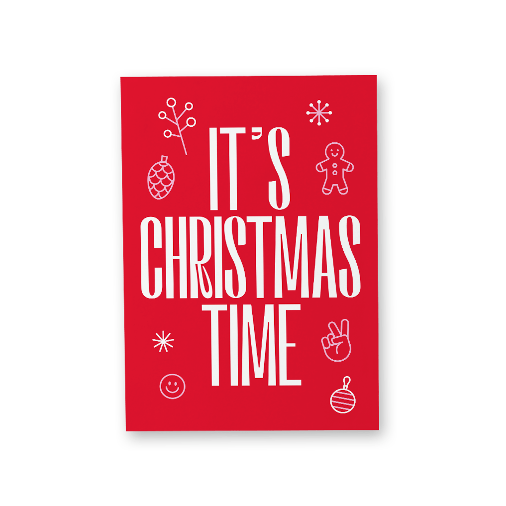 KARTE CHRISTMAS – It´s Christmas Time - Studio Schön®