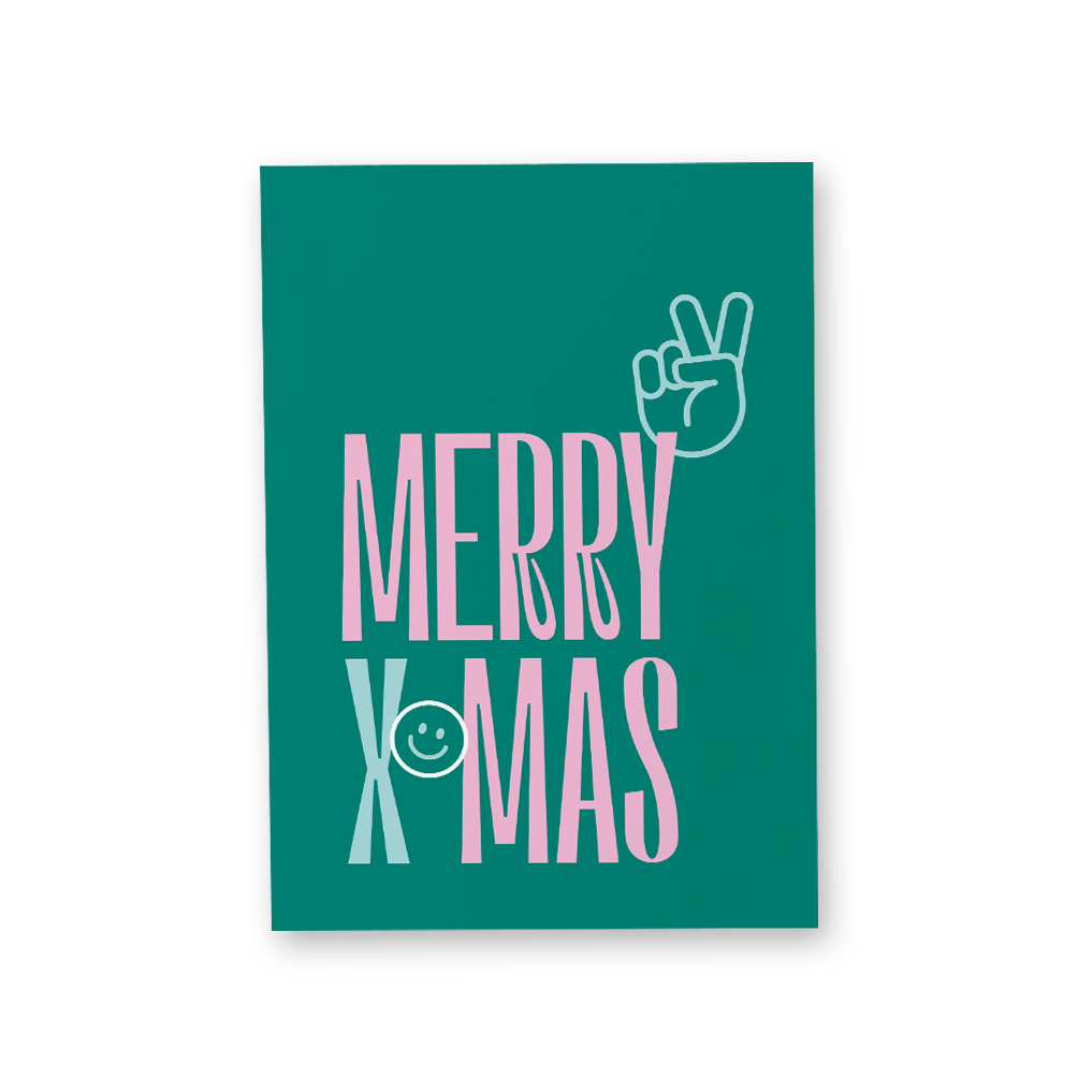 KARTE CHRISTMAS – Merry X - Mas - Studio Schön®