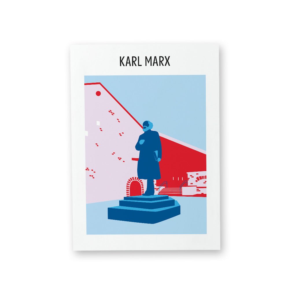 KARTE TRIER KOLLEKTION #2 KARL MARX - Studio Schön®