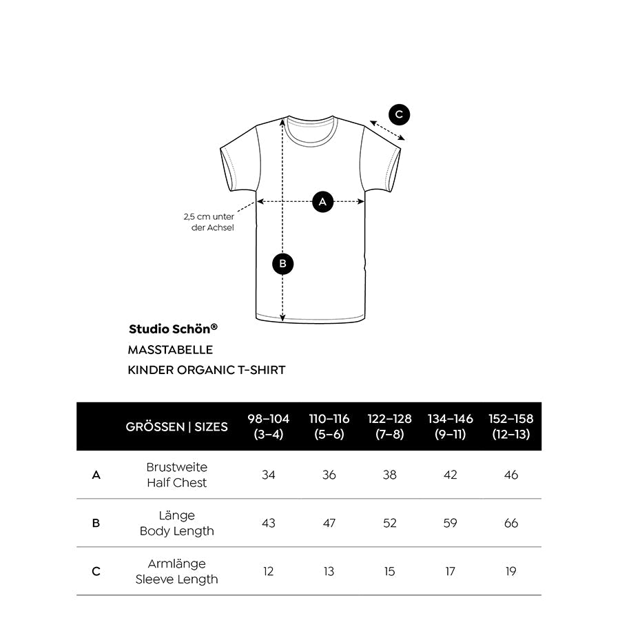 Kinder Organic T-Shirt RÖMERBRÜCKE Trier Kollektion - Studio Schön®