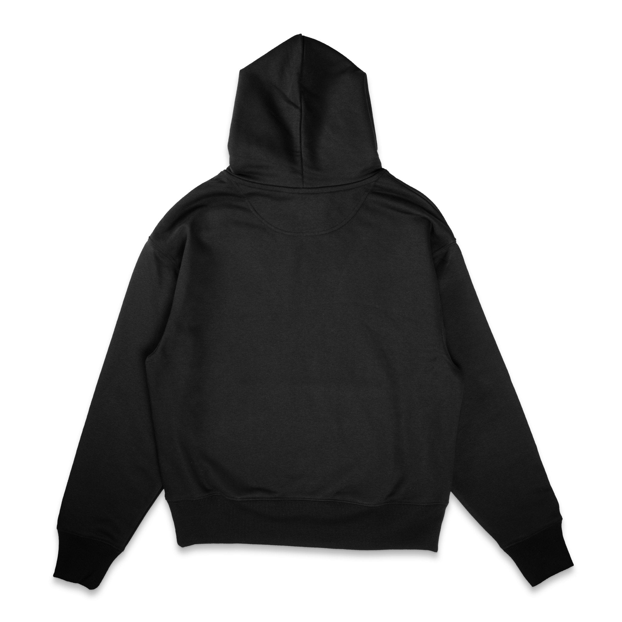 Organic Oversize Hoodie ALL FEELINGS ARE WELCOME Stick | unisex | Schwarz - Studio Schön®